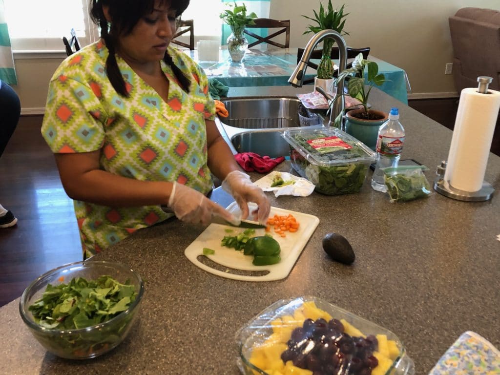 Healthy meals help our residents